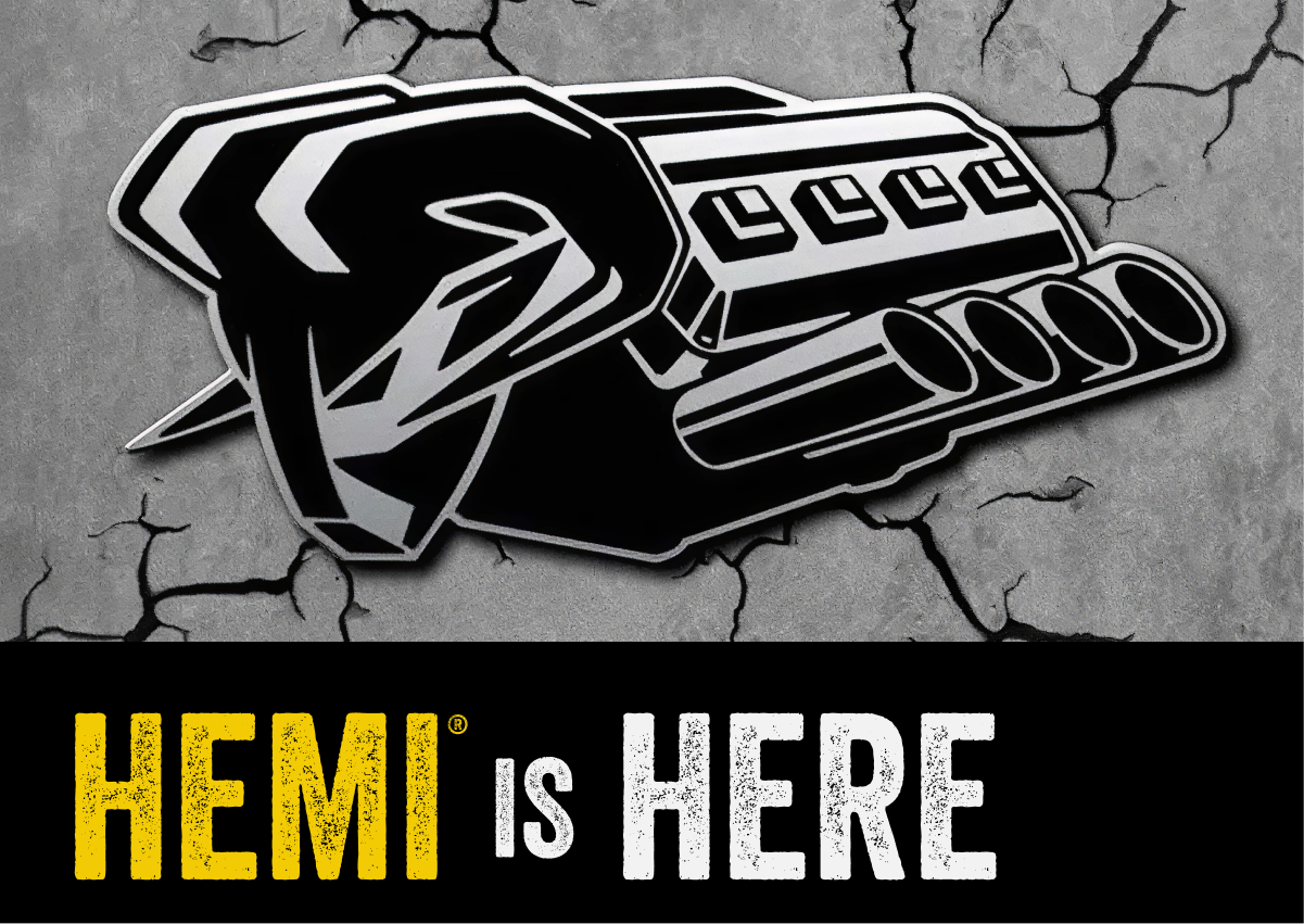 HEMI is reliable, HEMI is capable, HEMI powerful, HEMI is here.